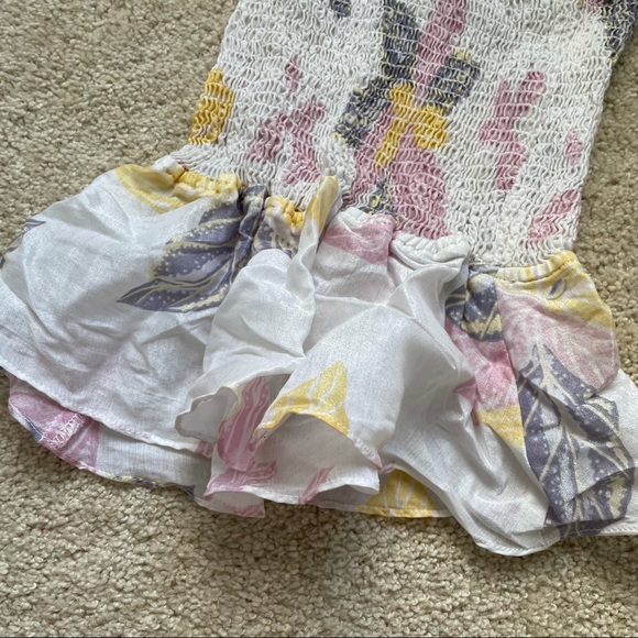 🔴ON THE ROCKS Vintage Floral Peplum Top - Picture 6 of 9